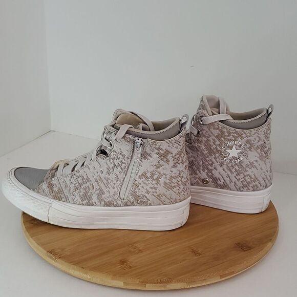 Converse Chuck Taylor Selena Mid Rise 553356C Womens Sz 6 Winter Knit w/Lunarlon - Picture 4 of 9